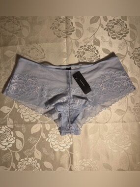 Natori Flora Brief - Light Blue Size M